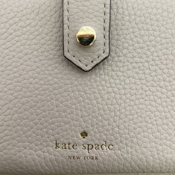 Kate Spade New York Jackson Small Tab Crossbody in Beige - Picture 8 of 9